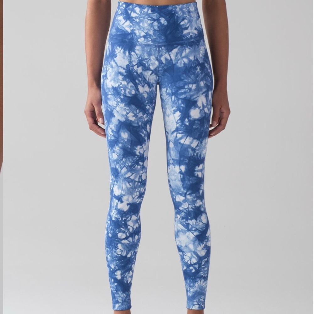 lululemon wunder under pant (hi-rise) Shibori